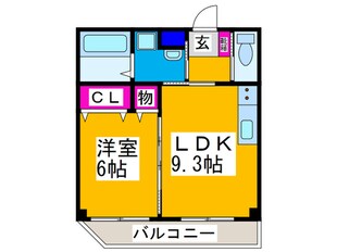 アヴァンティ三国ヶ丘Ⅱの物件間取画像